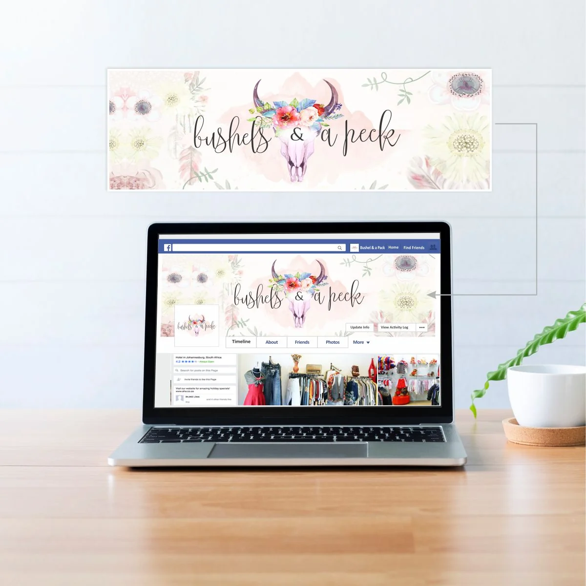Bushels & a Peck - Banner Cover design