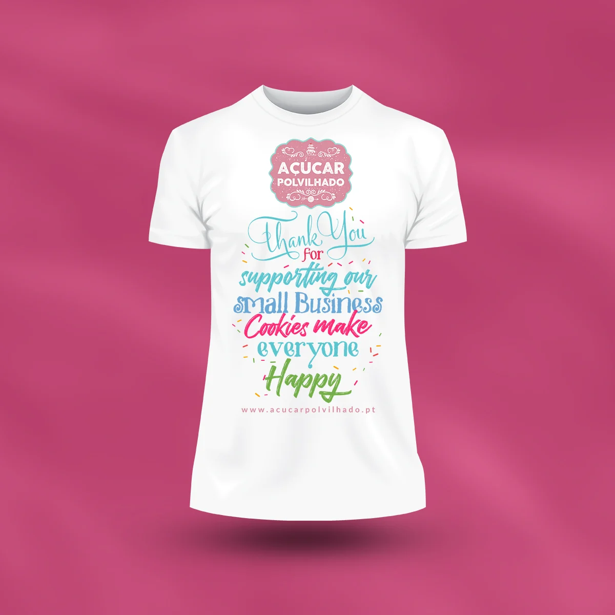 Açúcar Polvilhado - Tshirt design