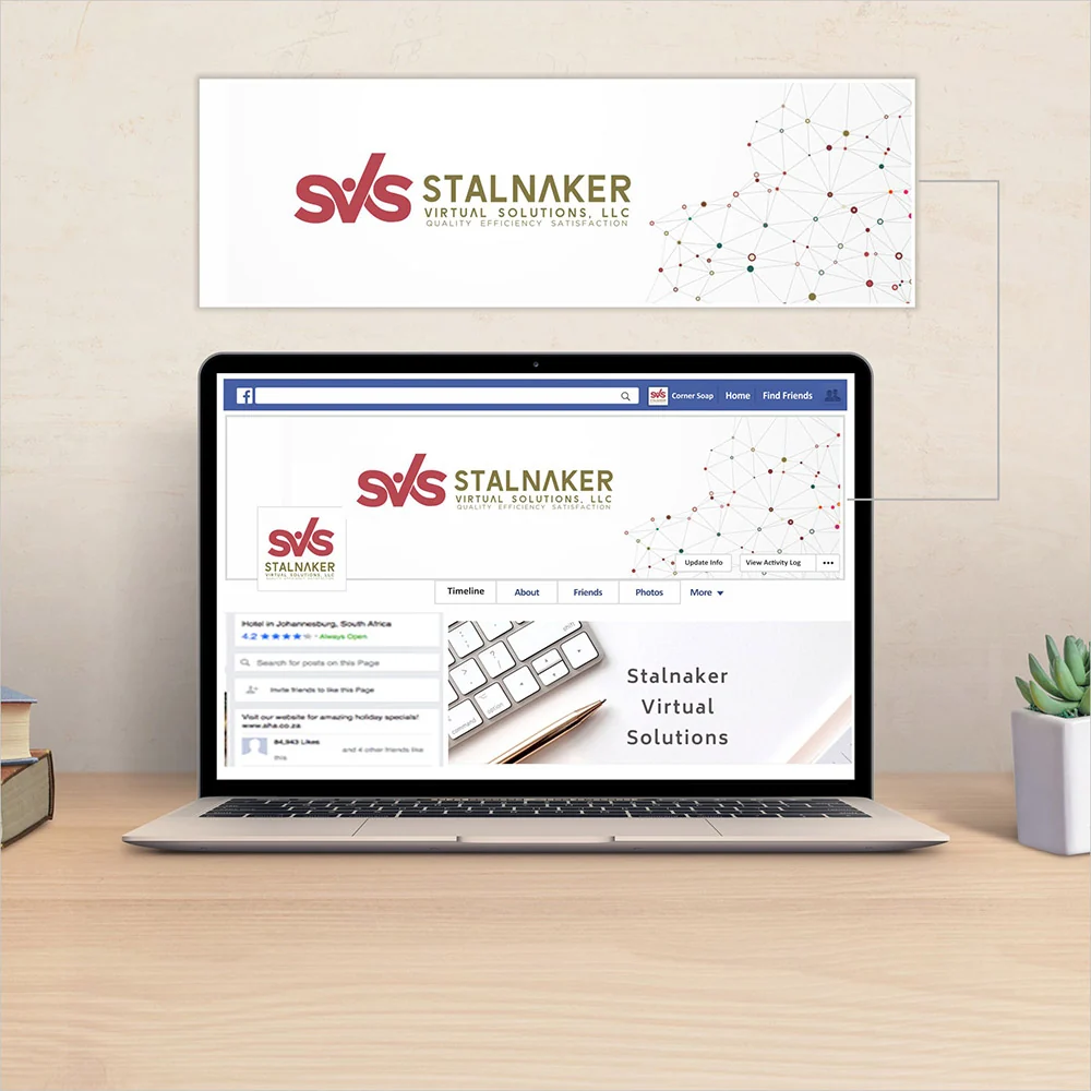 Stalnaker Virtual Solutions - Banner Cover design