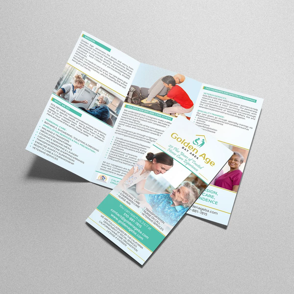 Golden Age - Brochure design