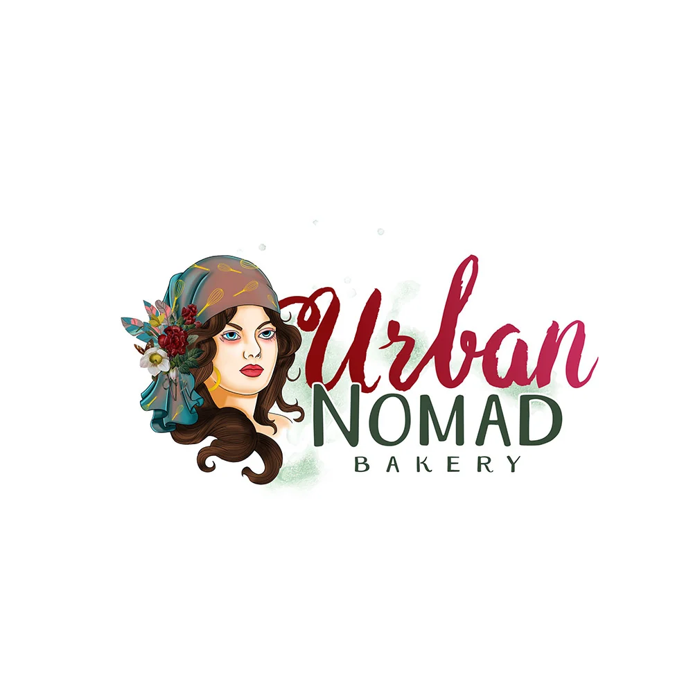 Urban Nomad - Illustration Logo design
