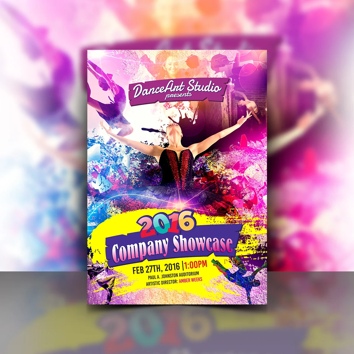 DanceArt Studio - Flyer design
