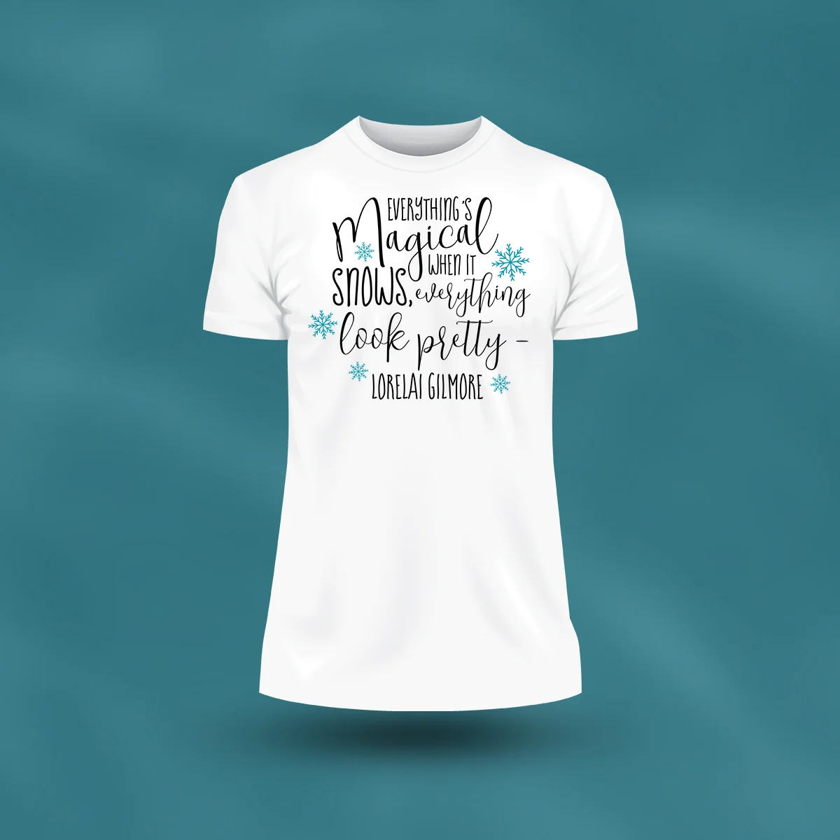 Lorelai Gilmore - Winter Magic - Tshirt design