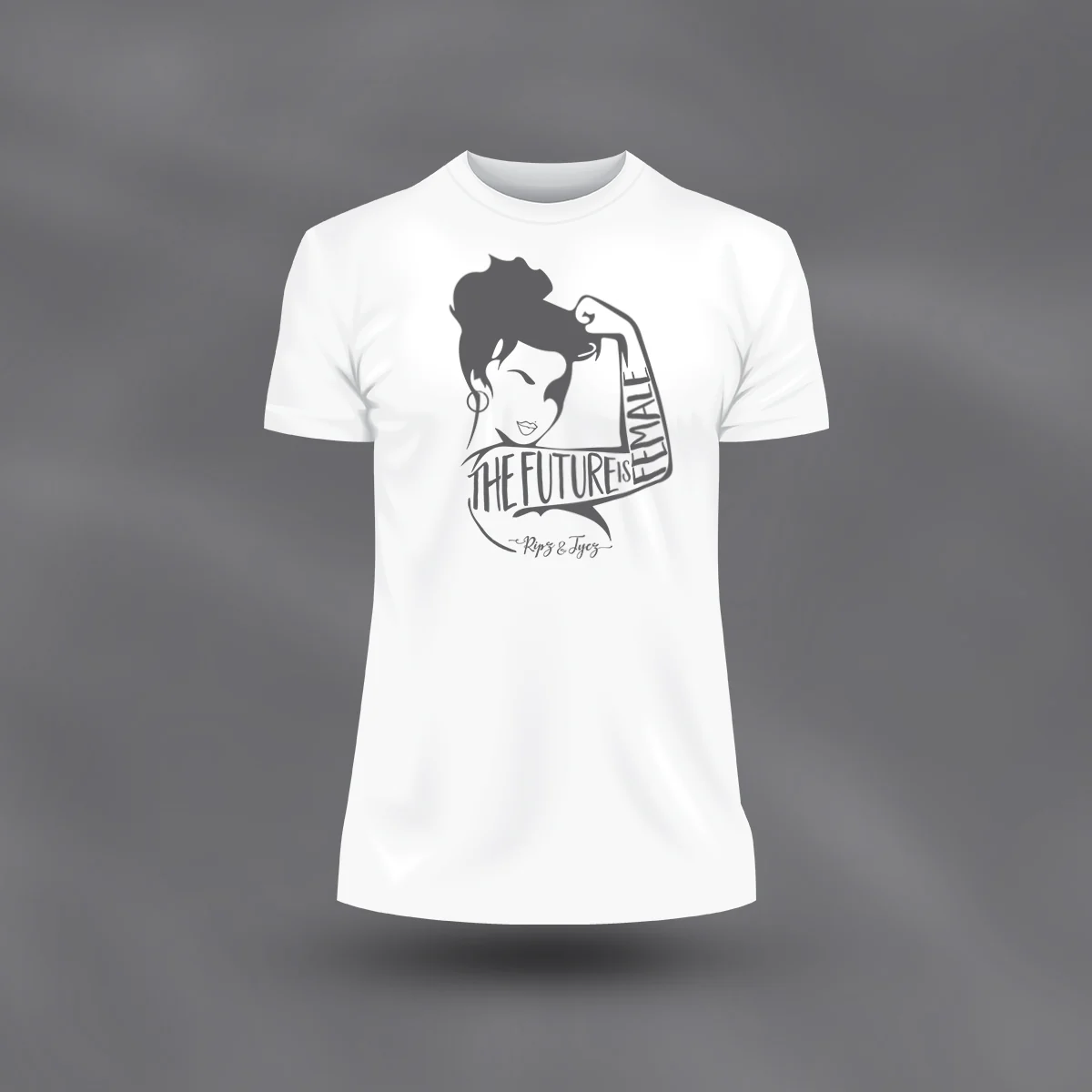 The Future Is Female - Tshirt design