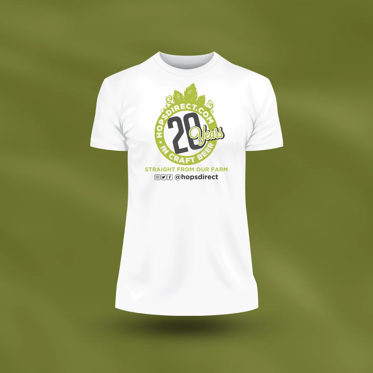 Hops Direct - Craft Beer - Tshirt design