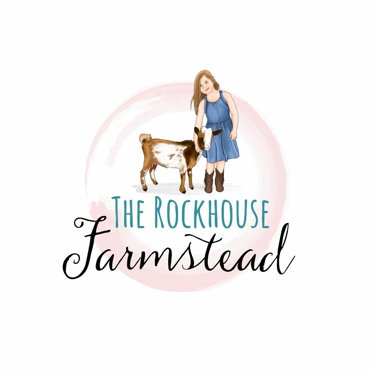 The Rockhouse Farmstead - Illustration Logo design