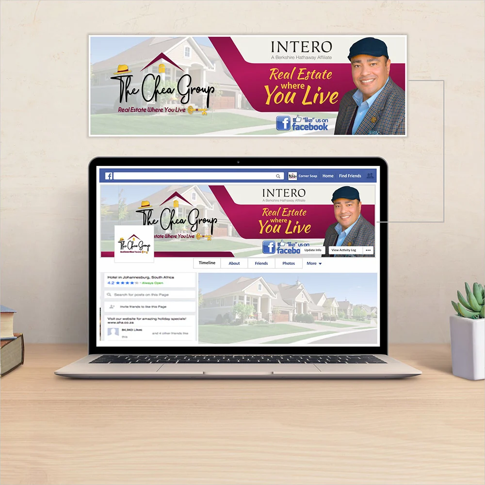 The Chea Group - Banner Cover design
