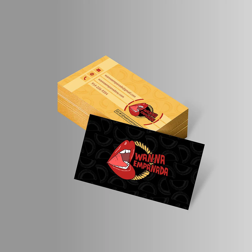 Wanna Empanada - Business Card design