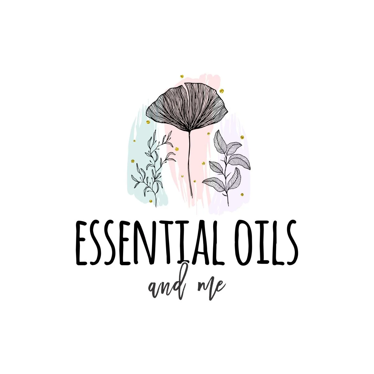 Essential Oils and Me - Botanical - Logo design