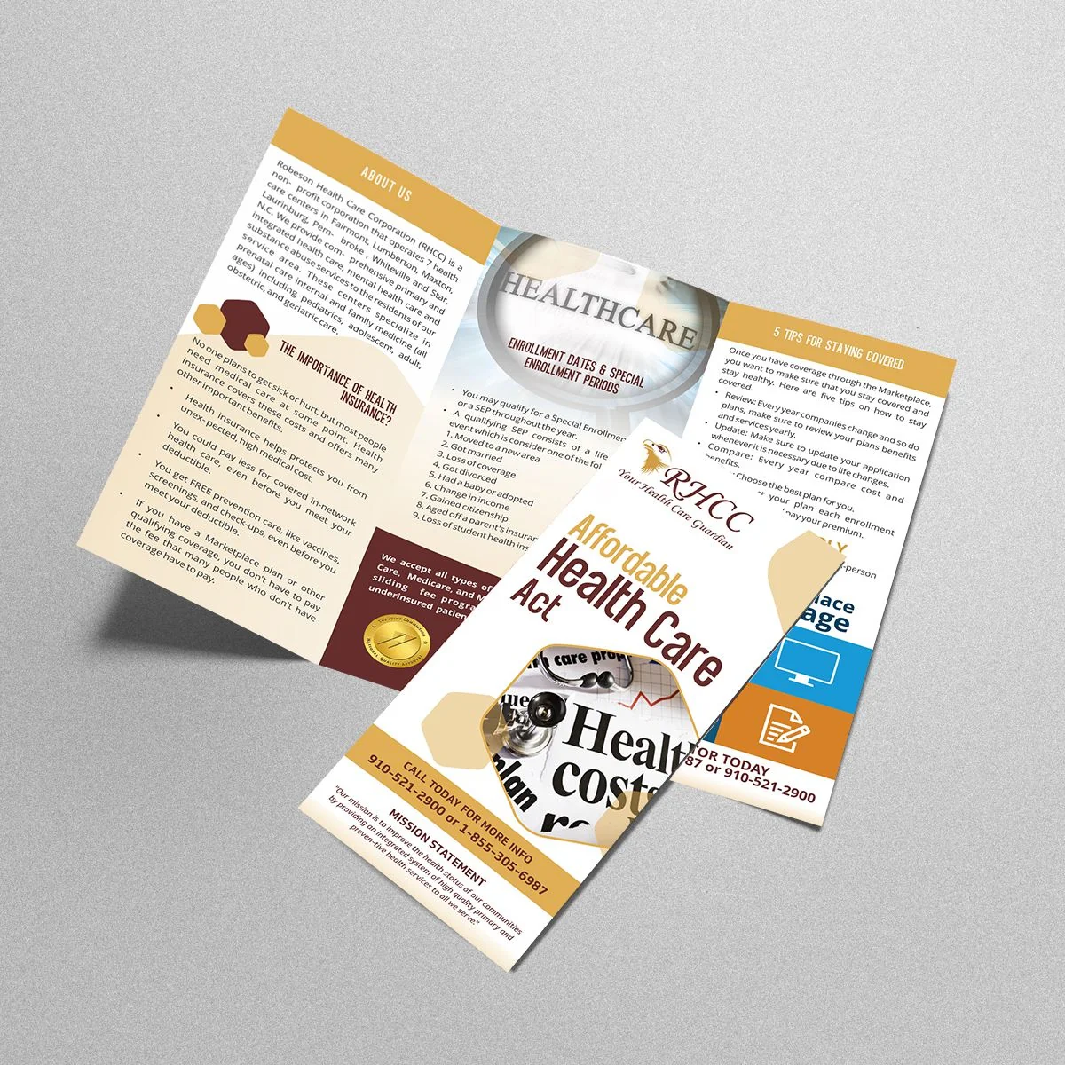 Robeson Health Care Corporation - Brochure design