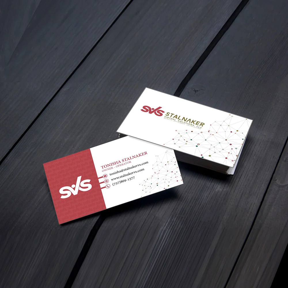 Stalnaker Virtual Solutions - Business Card design