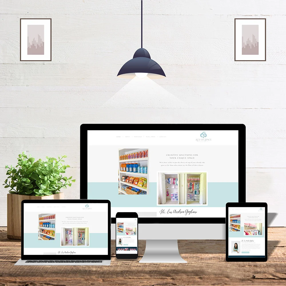 Ace of Space - Website design